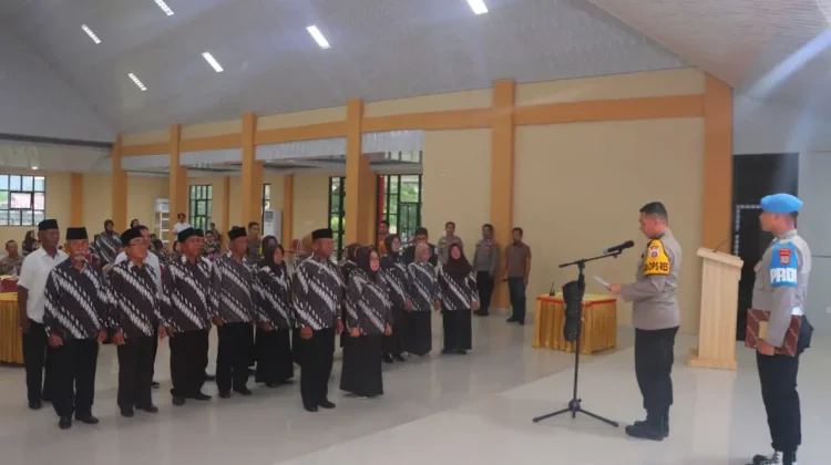 Kapolres Sigi Kukuhkan Pengurus PP Polri dan Dian Kemala Cabang Sigi