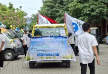 Sambut Ramadhan, SIT Bina Insan Palu Pawai Tarhib Keliling Kota