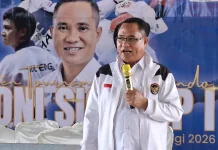 Ratusan Atlet Bertarung di Open Tournament Taekwondo KONI Sigi Cup I