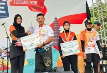 Srikandi Basarnas Palu Juarai Fun Run Jambore Potensi SAR