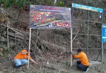 BPBD Parimo Sosialisasi Pencegahan Karhutla di Sejumlah Titik Rawan