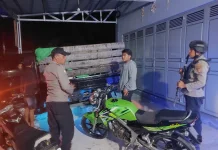 Patroli Biru Polsek Torue Jaga Kondusifitas Malam Ramadhan