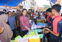 Pemkab Donggala Fasilitasi 80 Pelaku Usaha pada Pasar Ramadan