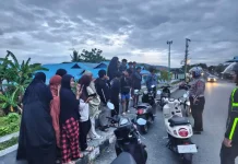 Satlantas Polres Touna Antisipasi Balap Liar Pasca Sahur