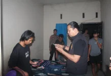 Polda Sulteng Gelar Razia Tempat Penginapan