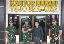 Kodam 23 Palaka Wira Perkuat Sinergi Pembangunan Bersama Pemkab Touna