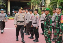 Polresta Palu Gelar Apel Siaga Pengamanan Ramadhan 1447 H
