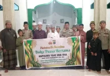 Sat Binmas Polres Touna Buka Puasa Bersama Santri