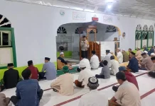 Wakapolres Touna Pimpin Safari Ramadan Malotong
