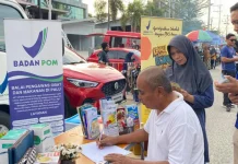 BPOM Palu Belum Menemukan Olahan Pangan Terkontaminasi Zat Berbahaya