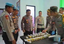 Jaga Integritas, Polres Sigi Lakukan Tes Urine Mendadak Kepada Personel