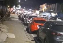 Arus Lalu Lintas  Padat Saat Waktu Berbuka Puasa