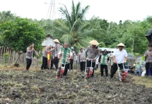 Polres Donggala Tanam Jagung Kuartal I 2026 Serentak Nasional