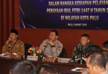 Polresta Palu Siapkan Pengamanan Idul Fitri 1447 Hijriyah