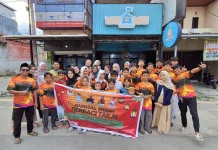 Dojo Siranindi Bagikan 150 Takjil, Tanamkan Jiwa Spiritual Para Atlet