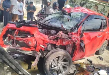 Kecelakaan Maut Libatkan 4 Mobil di Palu Satu Meninggal Dunia