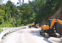 BPJN Sulteng Siagakan Alat Berat Antisipasi Longsor Ruas Kebun Kopi Lebaran