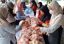 Dinas Pertanian Kota Palu Menggelar Pasar Tani Bersubsidi