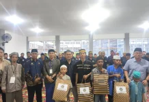 Ditjenpas Sulteng Salurkan Bansos di Rutan Donggala
