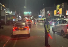 Ditlantas Polda Sulteng Tingkatkan Pengawasan Titik Rawan Kecelakaan Kota Palu