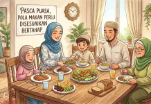 Pasca Puasa, Pola Makan Perlu Disesuaikan Bertahap