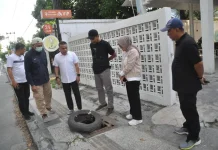 Wali Kota Palu Tinjau Sejumlah Ruas Jalan Pasca Lebaran