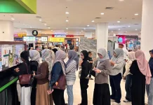 Lonjakan Pengunjung Padati Palu Grand Mall Pasca Perayaan Lebaran
