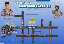 Polresta Palu Lakukan Rekayasa Lalu Lintas Menjelang Haul Guru Tua