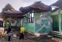 Dua Bangunan Muhammadiyah Palu Hangus Dilalap Sijago Merah