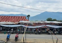 Tak Seramai Biasanya, Pasar Petobo Sepi di Awal Pekan