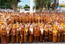 Apel Perdana Pasca Lebaran, Pemprov Sulteng Perkuat Disiplin dan Kinerja ASN