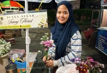 Bunga Segar Kian Diminati, Aster Jadi Favorit Warga Palu