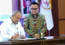 Bupati Morut Serahkan LKPD 2025 ke BPK