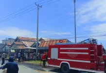 Rumah Kosong di Moutong Barat Terbakar, Kerugian Capai 10 Juta Rupiah