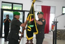 Brigjen TNI Suntara Wisnu Budi Hidayanta Resmi Pimpin Korem 132/Tadulako