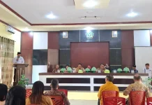 Rapat Evaluasi BAMAG di Kemenag Morowali, Perkuat Sinergi dan Moderasi Beragama