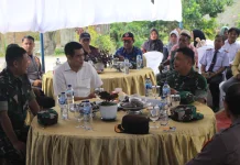 Jembatan Garuda Resmi Dibangun, Bukti Nyata Kolaborasi Pemda dan TNI