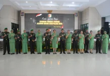 Pangdam 23 Palaka Wira Tekankan Profesionalisme Prajurit Perwira Kodam
