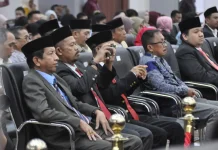 Pimpinan DPRD Kota Palu Hadiri Pelantikan Wakil Ketua DPRD Sulteng