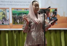 Hadiri Halal Bihalal di Lasoani, Wawali Imelda Dorong Masyarakat Taat Pajak