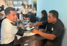 Kanwil Ditjenpas Sulteng Gelar Aksi Donor Darah
