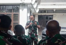 Jam Komandan Perdana, Danrem 132/Tadulako Tekankan Disiplin dan  Loyalitas