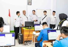 Kemenag Palu Tinjau TKA Madrasah, Pastikan Infrastruktur Ujian Berjalan Optimal