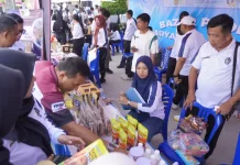 Meriahkan HBP, Ditjenpas Sulteng Pamerkan Produk Hasil Tangan Warga Binaan