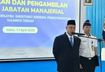 Kakanwil Ditjenpas Sulteng Tegaskan Zero Narkoba di Lapas dan Rutan