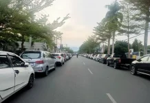Parkiran Rapi Warnai CFD di Jalan Kartini Palu