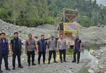 Polda Sulteng Tertibkan Tambang Ilegal tanpa Izin di Parigi Moutong
