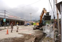 Tingkatkan Infrastruktur Jalan Nasional, IMIP Bangun Drainase Beton