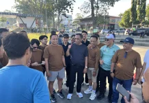 Gubernur Sulteng Berbaur dengan Warga, Olahraga Pagi di Lapangan Vatulemo