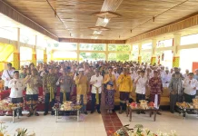 Bupati Parimo Tegaskan Dukungan Kerukunan di Dharma Santi Nyepi